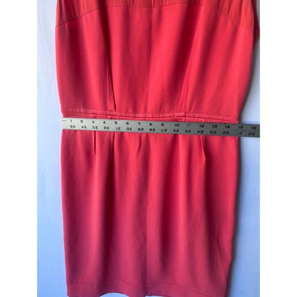 DKNY Coral Fitted Knee Length Dress- Size 8 - Picture 5 of 6